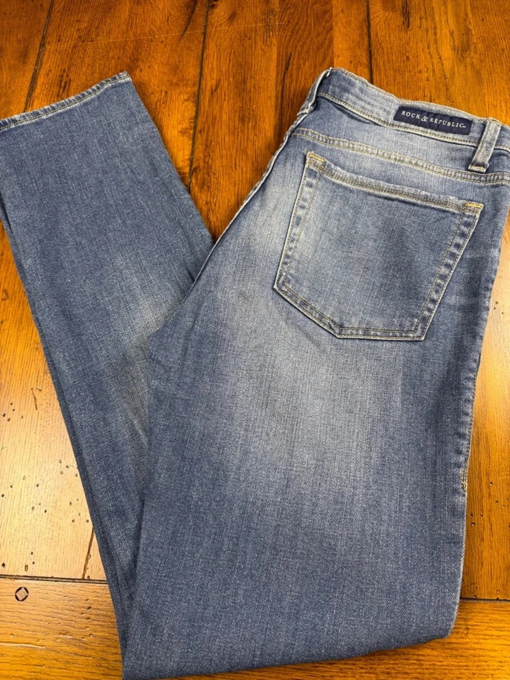 Rock& Republic Mid Rise Skinny Jeans Size 12M